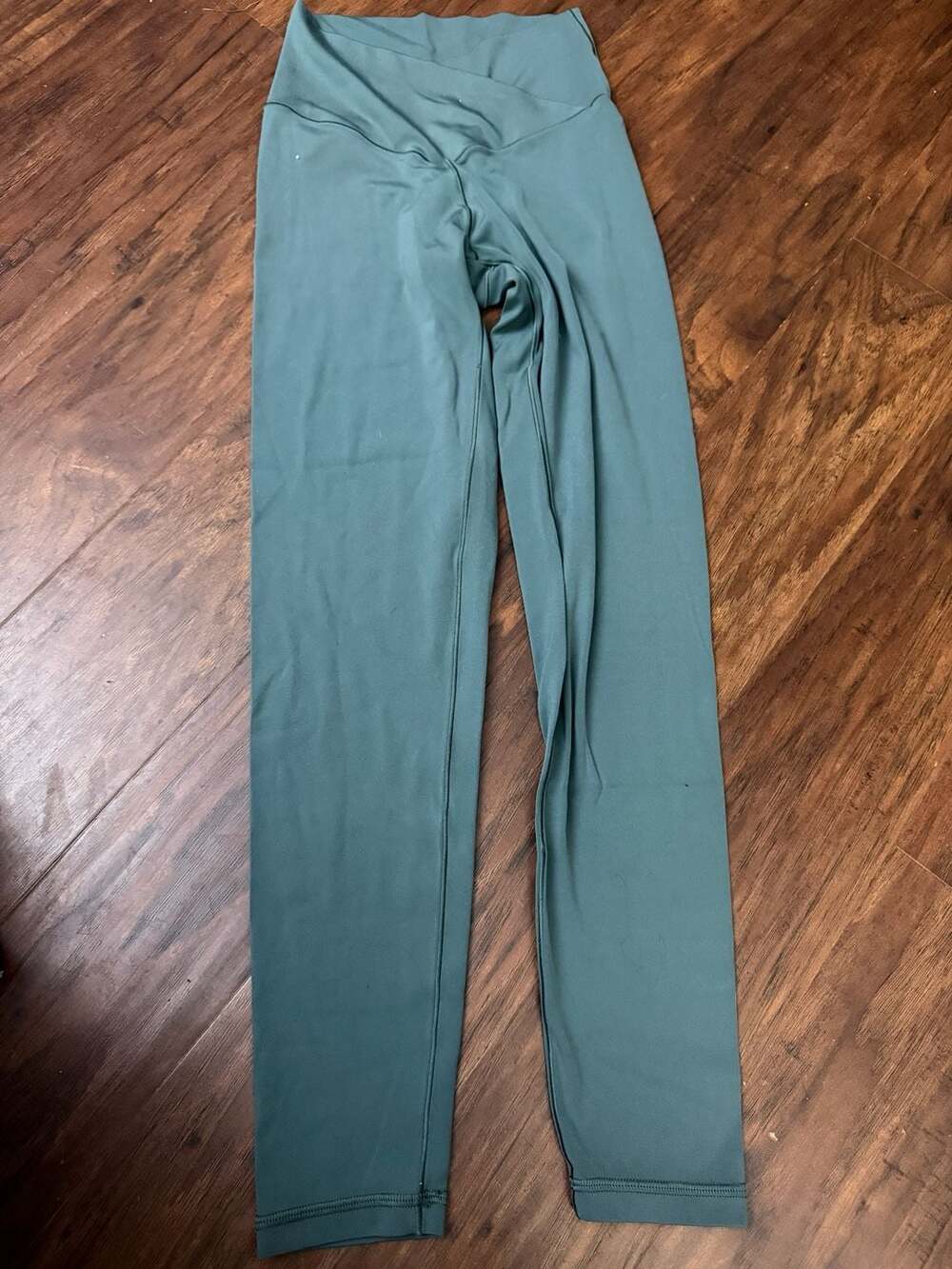 Aerie offline High-Rise Pant 25" with Crossover Waistband in Tidewater Teal